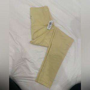 Aritzia Cream Leggings